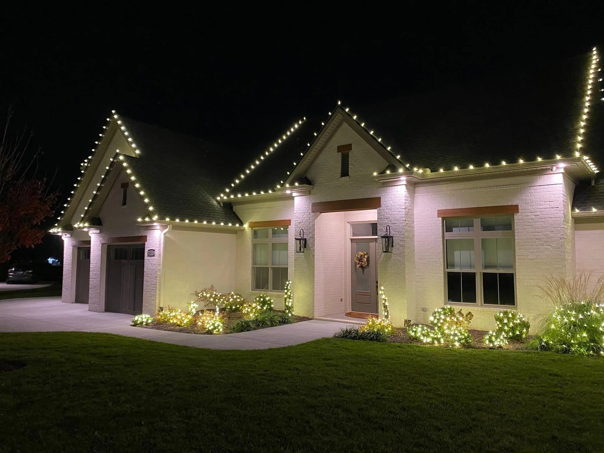 Christmas light installation service areas throughout Middle Tennessee